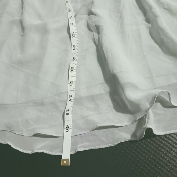 NEW After Six Draped One-Shoulder Maxi Dress with Scarf Bow in Willow Green, Siz - Picture 14 of 14